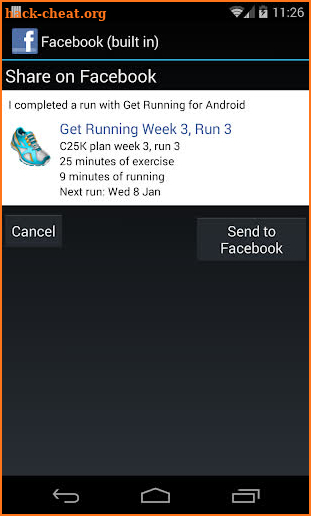 Get Running screenshot