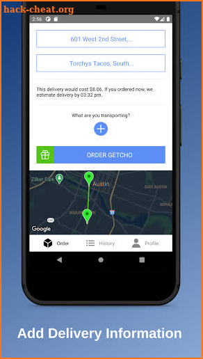 GETCHO - Anything Delivered - On Demand Delivery screenshot