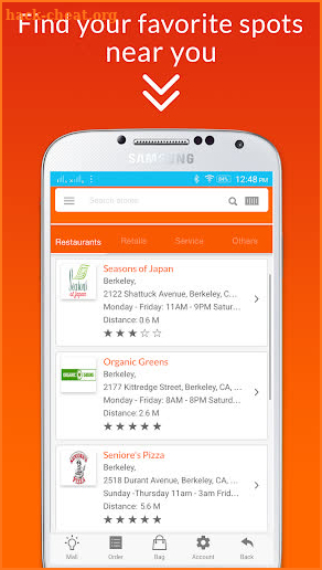 GetGo - Takeout service screenshot