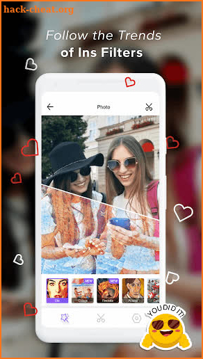 Getinsup - Photo Editor for IG screenshot