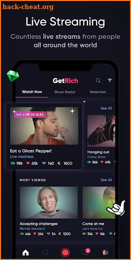 GetRich: Live Challenges screenshot