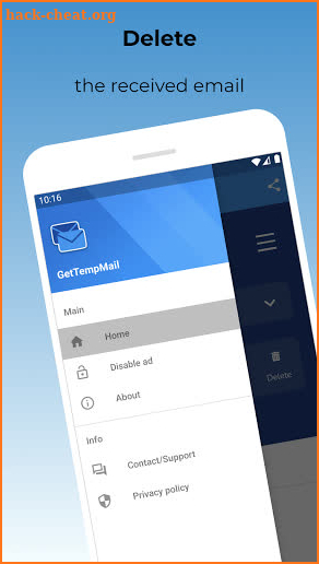 GetTempMail screenshot