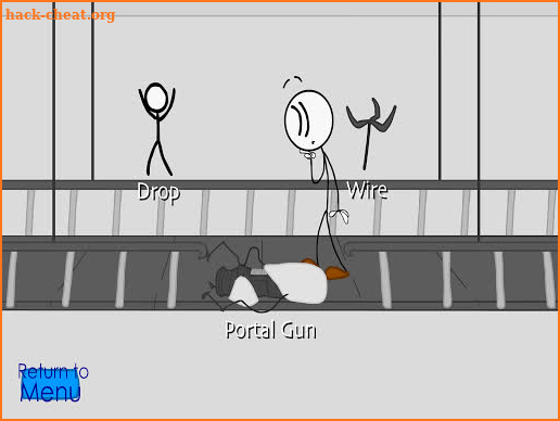 Getting the Diamond, A stickman adventure screenshot