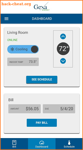 Gexa Energy Optimizer screenshot