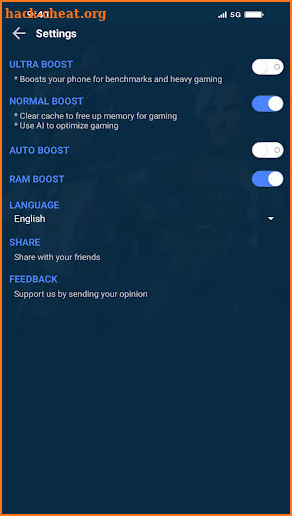 GFX Game Booster Pro screenshot