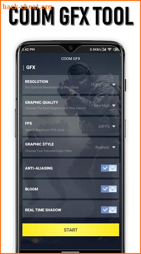 GFX Tool for COD (NEW) 60 FPS Mobile screenshot