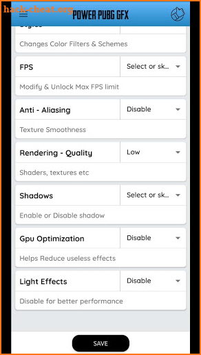 GFX Tool For PUBG - Best PUBG GFX Tool screenshot