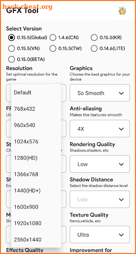GFX tools pro for pubg (No ads) screenshot