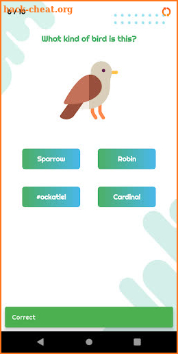 GG Birds Quiz screenshot