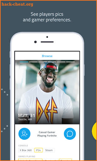 GG Connect - Meet Other Gamers screenshot