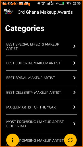 Ghana Makeup Awards screenshot