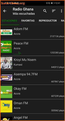 Ghana Radio Stations Online screenshot