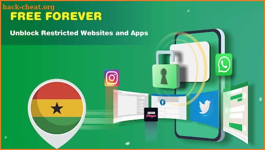 Ghana VPN Proxy - Speed VPN Unblock Master screenshot