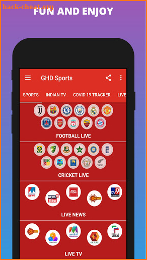 GHD Sports Live Tv App Cricket, Football, IPL Tips screenshot