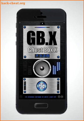 Ghost Box X - GB.X - Paranormal Spirit Box screenshot