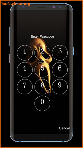 Ghost Face Lock Screen screenshot