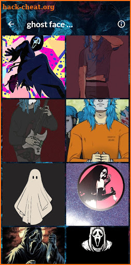 ghost face wallpapers screenshot