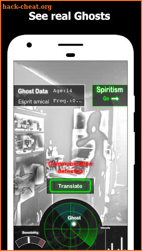 Ghost Observer 👻 ghost detector & ghost radar app screenshot