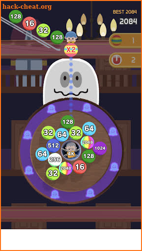 Ghost Spin 2048 screenshot