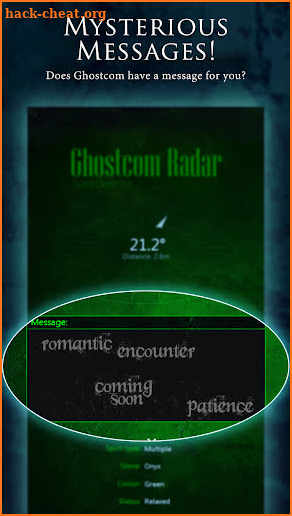 Ghostcom Radar Spirit Detector screenshot