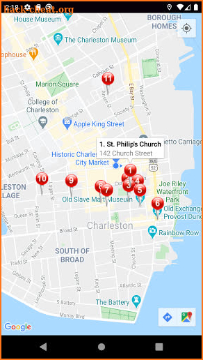 Ghosts of Charleston — Walking Audio Ghost Tour screenshot