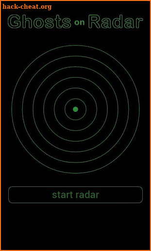 Ghosts on Radar Simulation screenshot