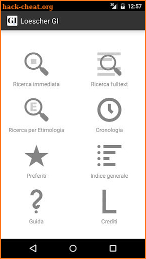 GI Vocabolario di lingua greca screenshot