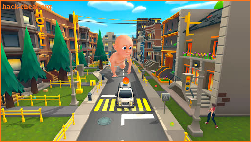 Giant Fat Baby Simulator Game screenshot