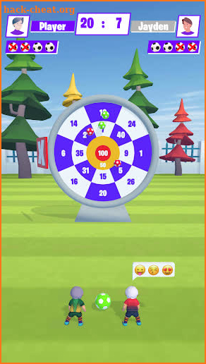 GIANT FOOTBALL DARTS screenshot