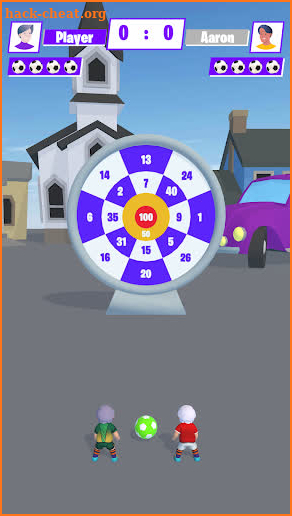 GIANT FOOTBALL DARTS screenshot