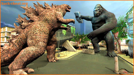 Giant Godzilla Vs Monster Kong City Destruction screenshot