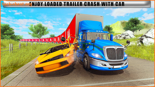 Giant Long Road Trains 2021:Beam Truck Crashes screenshot