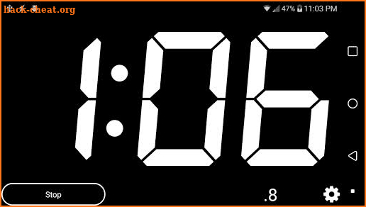 Giant Stopwatch screenshot