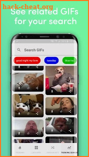 GIF for Instagram Story - Popular Gifs to share screenshot