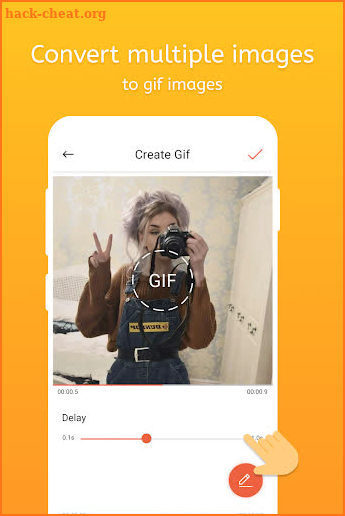 Gif maker editor: Gif creator & Gif editor screenshot