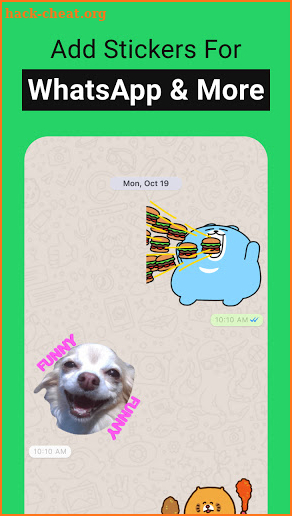 GIF Sticker Store for Whatsapp screenshot