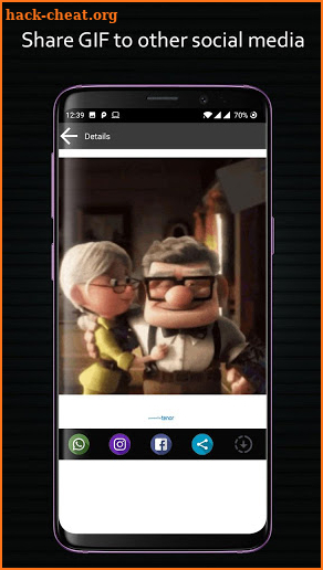 GIFs Collection for WhatsApp & Facebook screenshot