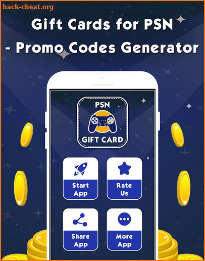 Gift Cards For PSN - Promo Codes Generator screenshot