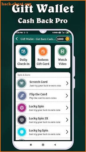 Gift Wallet Daily Cash Rewards screenshot