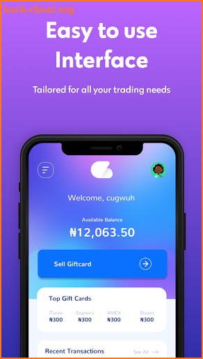 GiftCardsToNaira: Sell GiftCards For Naira & Cedis screenshot