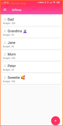 Giftme - Gift List screenshot