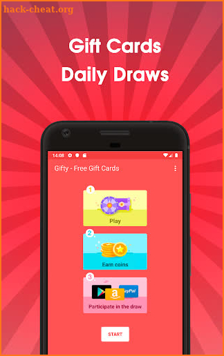 Gifty 🎁 Free Gift Cards Daily Draws screenshot