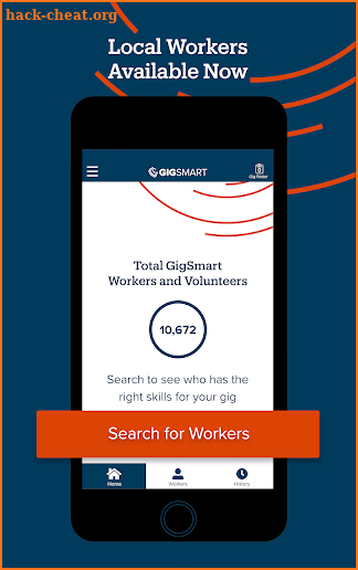 GIGSMART Get Workers screenshot