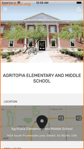 Gilbert Christian Schools screenshot