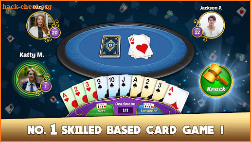 Gin Rummy - 2 Player Free Card Games screenshot