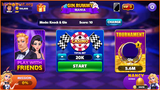 Gin Rummy Mania screenshot