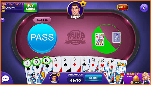 Gin Rummy Mania screenshot