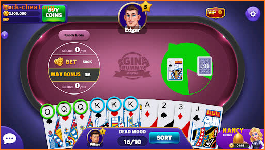 Gin Rummy Mania screenshot