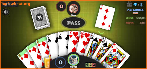 Gin Rummy - No Ads Free Offline Card Game screenshot