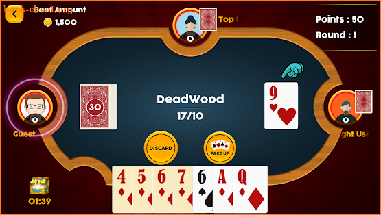 Gin Rummy - Offline screenshot